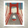 The Red Bus and the Golden Gate Bridge